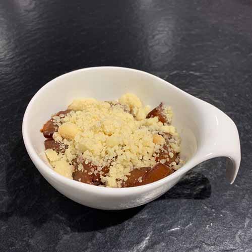 Rezept F R Pflaumen Crumble Metzgerei Der Ludwig